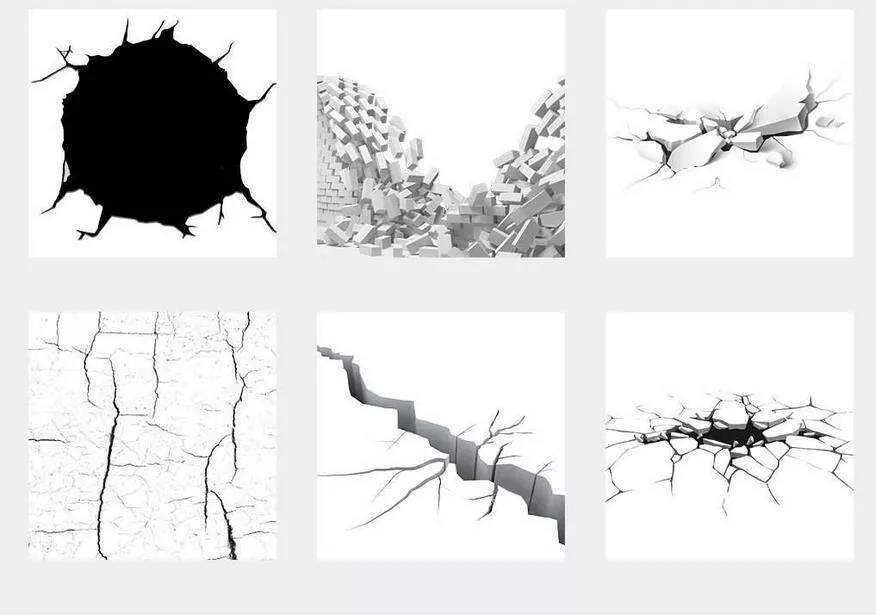 建筑結構裂縫有幾種形式?