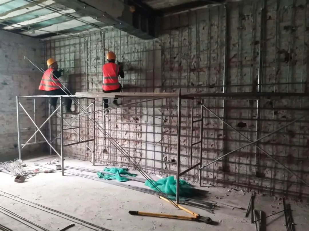 加固施工現場 加固施工現場